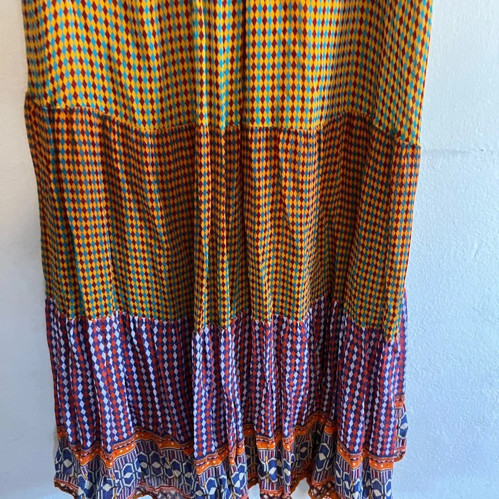 Anthropologie Aelyn Beaded Maxi Dress by TANVI KEDIA Size 8 - Picture 9 of 14